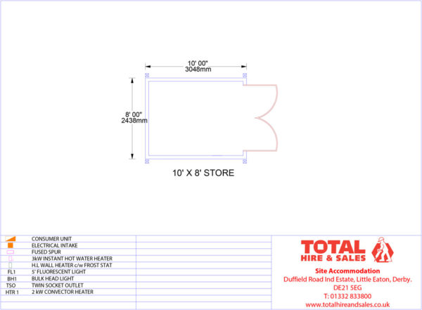 10ft Secure Store