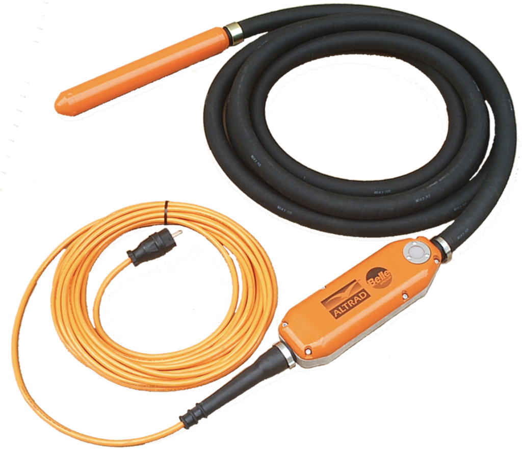 1" 2" Vibrating Electric Poker Head (110V) Total Hire Sales