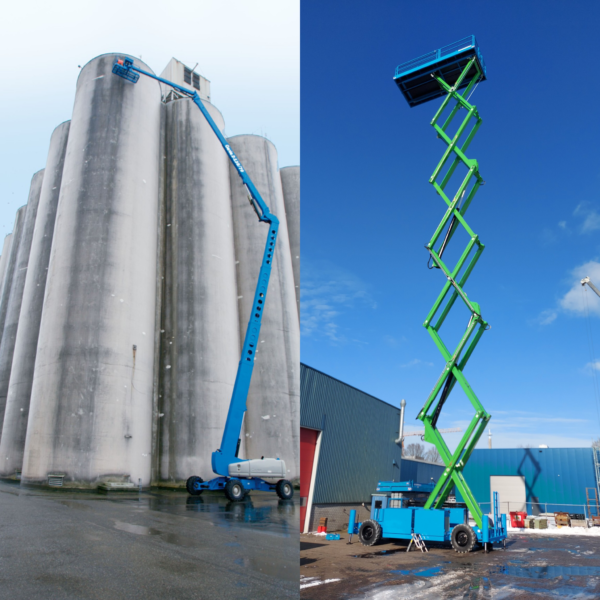 20m Scissor lift and boom