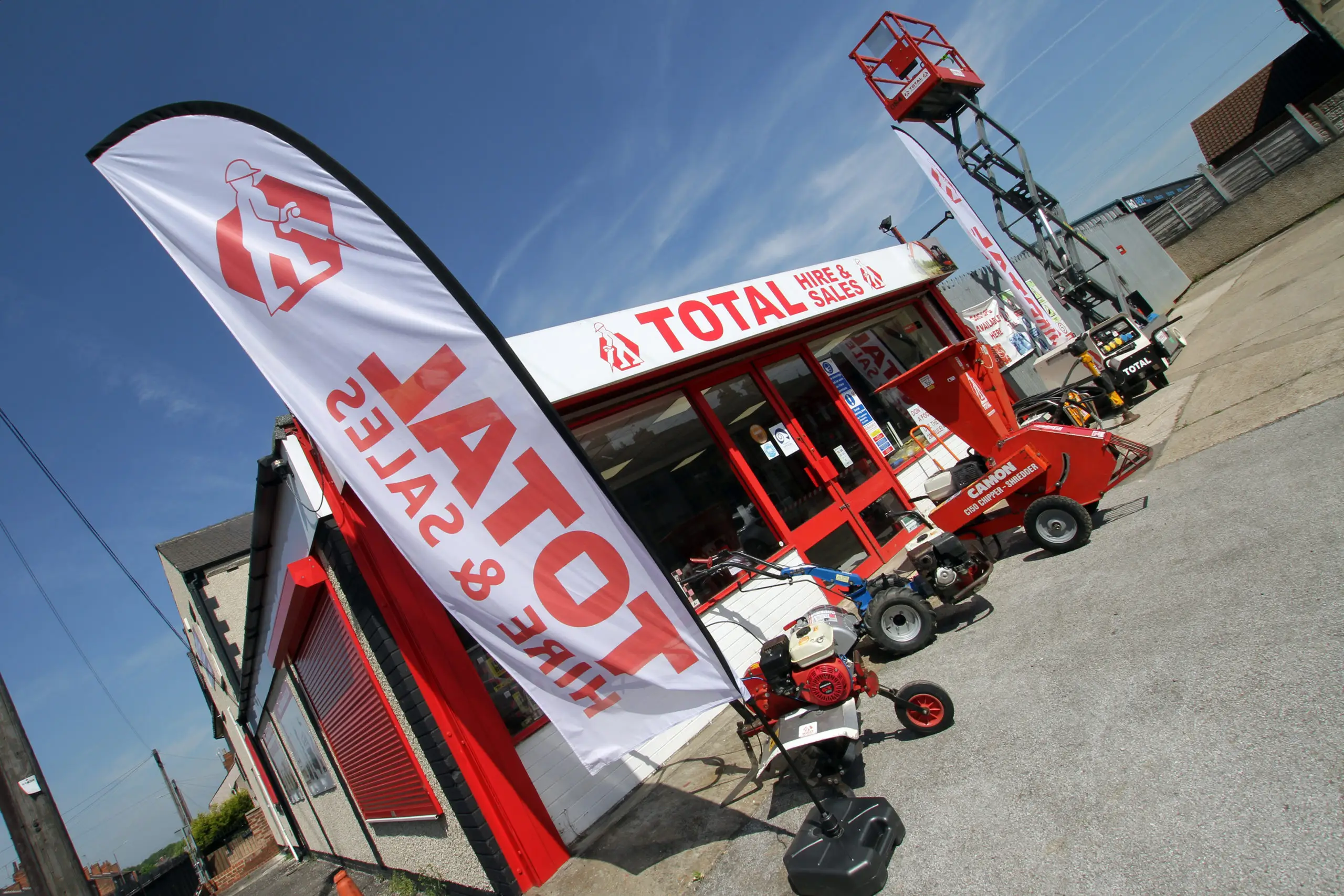 Image of Total Hire Sales Somercote Depot site