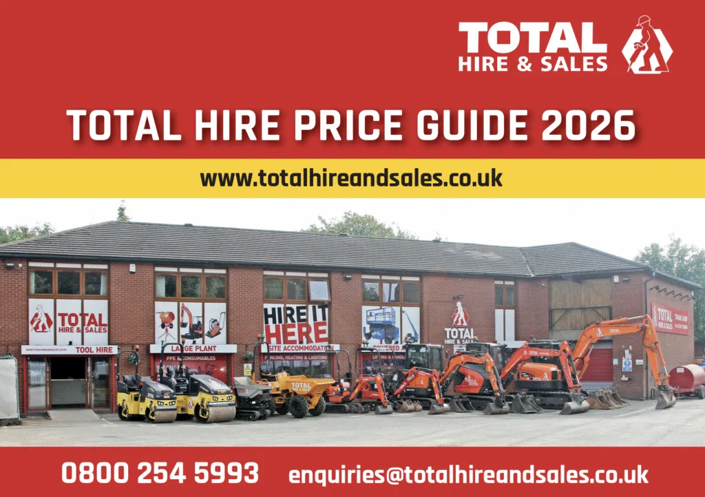 Front cover of Total Hire 2026 Price Guide